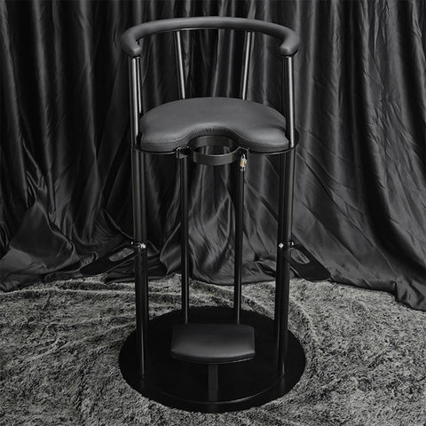 Adjustable BDSM Playroom Furniture Handmade Queening Chair Restriction with Shackle For Couple Game