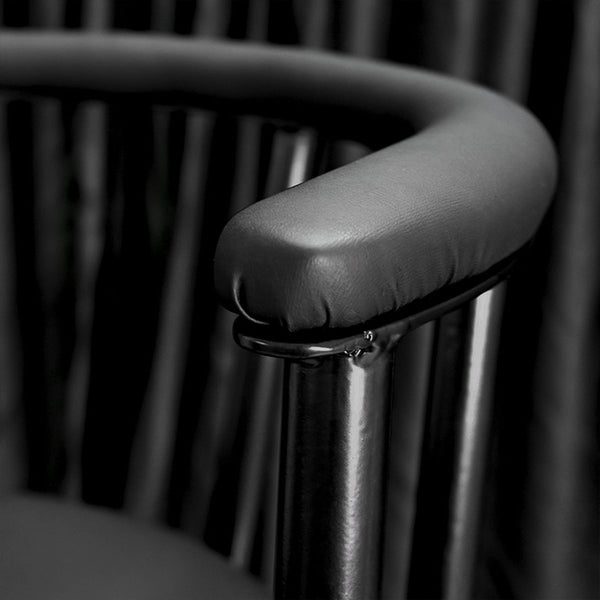 Adjustable BDSM Playroom Furniture Handmade Queening Chair Restriction with Shackle For Couple Game