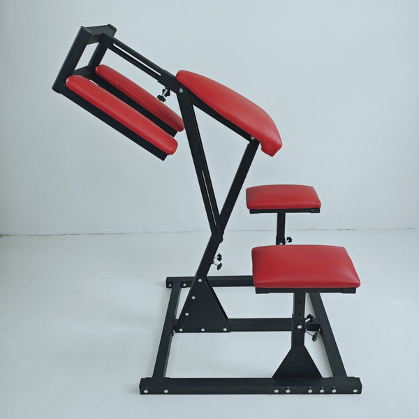 Flexible Fetish Spanking Bench,Padded BDSM Adjustable Multi Position Chair for Dungeon Play