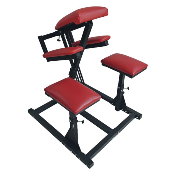 Flexible Fetish Spanking Bench,Padded BDSM Adjustable Multi Position Chair for Dungeon Play