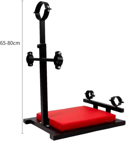 BDSM Pillory with Neck Collar and Handcuffs Bondage,Fetish Furniture Restraint Ankle Spanking Bench for Game