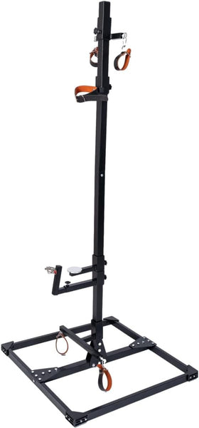Bondage Stand Bar with Handcuffs and Collar Restraints for Love Games,Heavy Duty BDSM Fetish Furniture