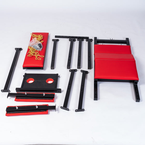 BDSM Multifunctional Furniture,Bondage Shackles with Restraint Position Foot Tickle and Hand Binding Ankle Cuffs Bench