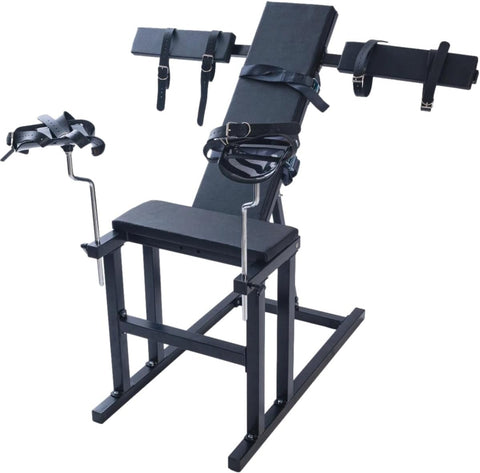 Multifunctional Bondage Bench BDSM Spanking Pleasure Chair,Restraints Cuffs SM Device Love Furniture for Gift