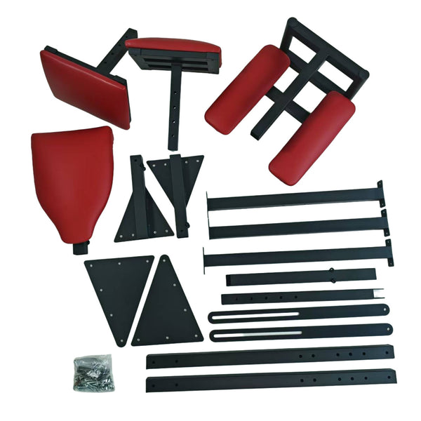 Flexible Fetish Spanking Bench,Padded BDSM Adjustable Multi Position Chair for Dungeon Play
