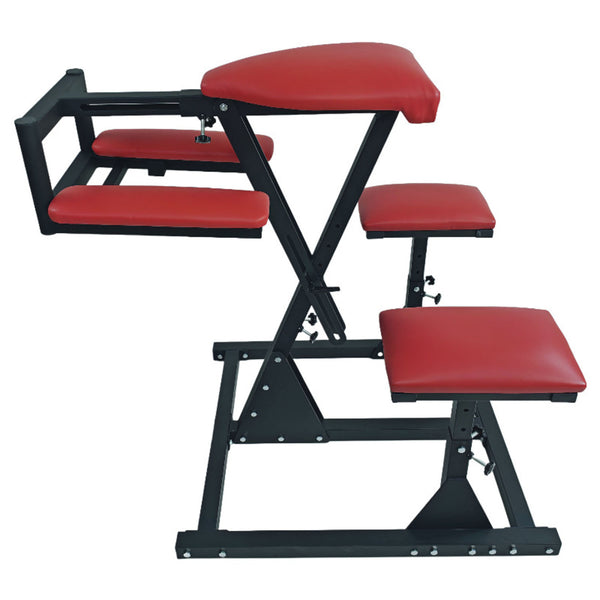 Flexible Fetish Spanking Bench,Padded BDSM Adjustable Multi Position Chair for Dungeon Play