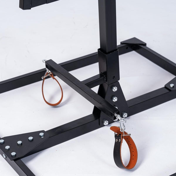 Bondage Stand Bar with Handcuffs and Collar Restraints for Love Games,Heavy Duty BDSM Fetish Furniture