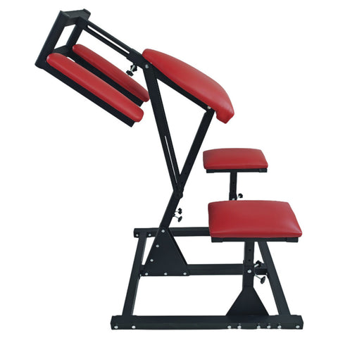 Flexible Fetish Spanking Bench,Padded BDSM Adjustable Multi Position Chair for Dungeon Play