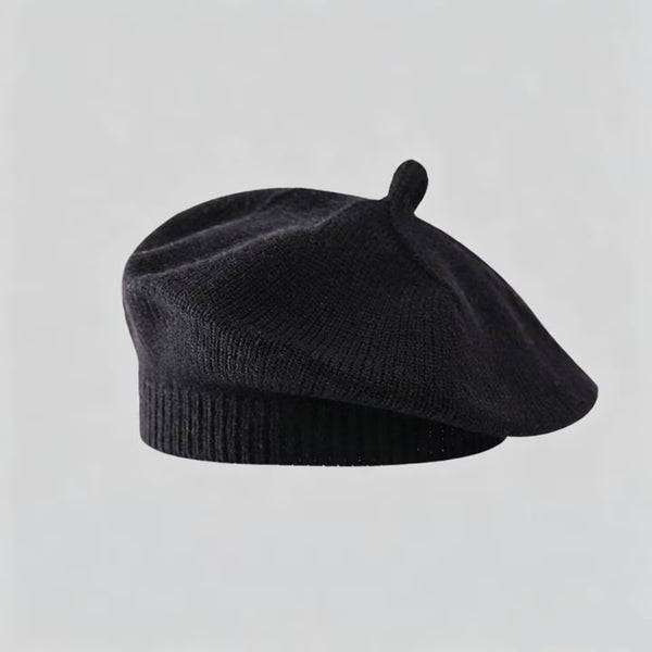 Baby Knit Beret Hat, 40‑50CM Head Circumference, for 3‑18 Months Infant, Soft Stretchy Toddler Artist Cap 3PCS