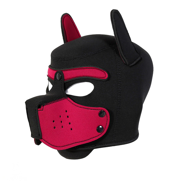 SM  Role Play Fetish Puppy Headgear Head Bondage Mask Hat Restraint Hood For Couple Games