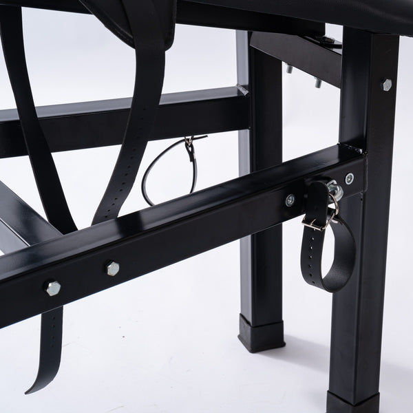 BDSM Spanking Bench,Bondage Restraints Cuffs Spanking Chairs Love Furniture Portable Adjustable Sex Furniture