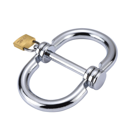Bondage Heavy Duty Steel Handcuffs-Double Safety Lock Restraints Handcuffs