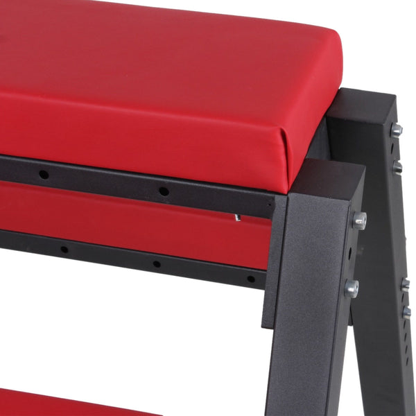 Metal Spanking Bench,Bdsm Spanking Chair For Love Game Padding Position Furniture Red Color