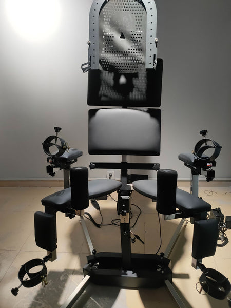 SM Facesitting Love Chair,Erotic Training Toilet Slave Golden Holy Water Humiliation Stool Heavy-taste Lick BDSM Sex Toy Chair