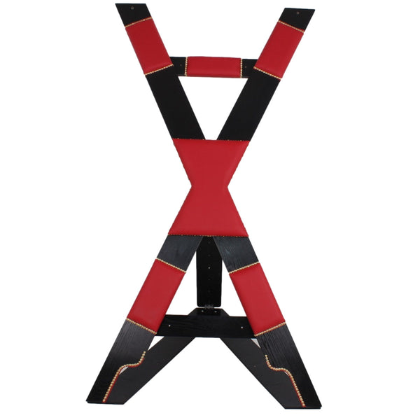 BDSM wooden padded Cross Dungeon Furniture Bondage Spanking gear Portable Standing Cross Flogging Bondage kits