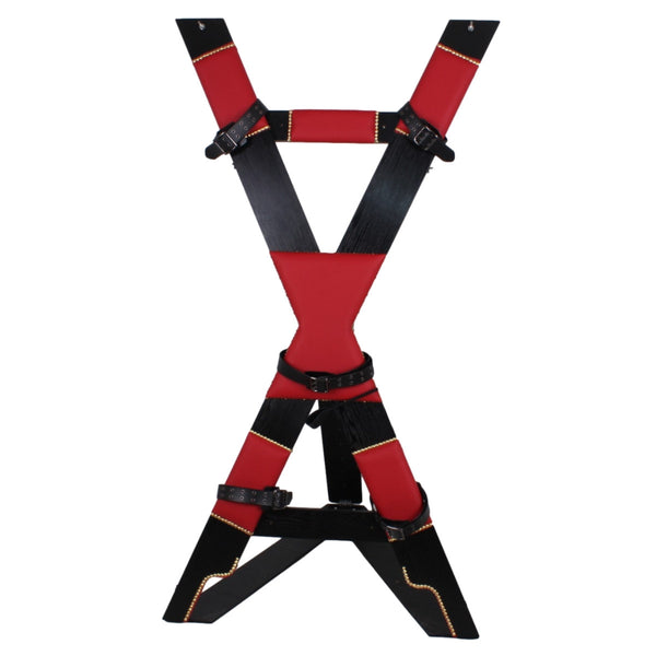 BDSM wooden padded Cross Dungeon Furniture Bondage Spanking gear Portable Standing Cross Flogging Bondage kits