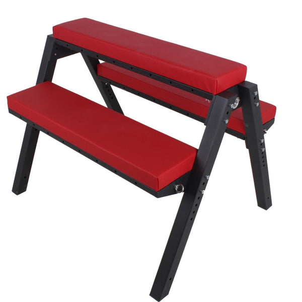 Metal Spanking Bench,Bdsm Spanking Chair For Love Game Padding Position Furniture Red Color