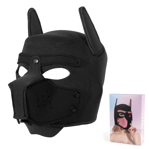 SM  Role Play Fetish Puppy Headgear Head Bondage Mask Hat Restraint Hood For Couple Games
