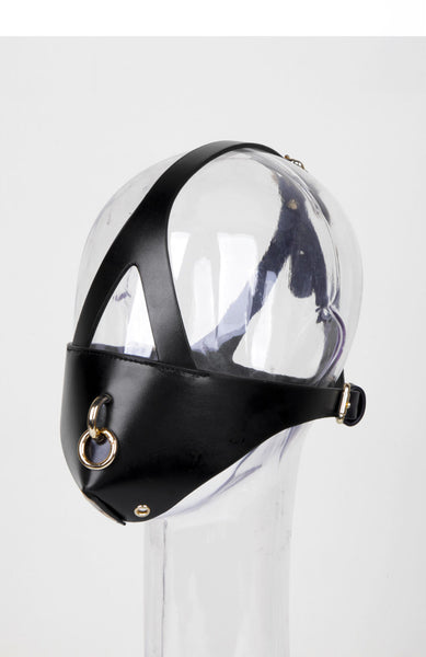 Handmade Leather Puppy Play Mask: BDSM Cosplay
