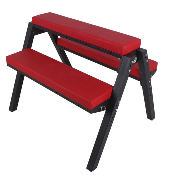 Metal Spanking Bench,Bdsm Spanking Chair For Love Game Padding Position Furniture Red Color