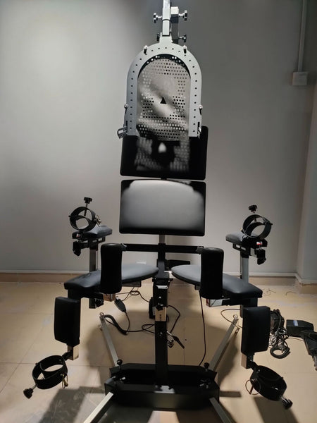 SM Facesitting Love Chair,Erotic Training Toilet Slave Golden Holy Water Humiliation Stool Heavy-taste Lick BDSM Sex Toy Chair