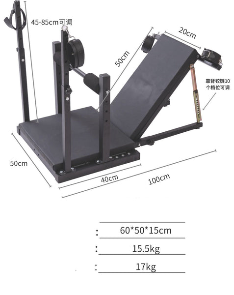 BDSM Restraint Bondage Furniture,Multifunctional Spanking Bench Heavy Love Gear for Couple Game