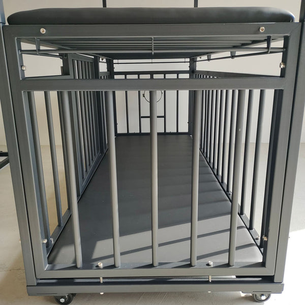 BDSM Bondage  Furniture Fetish Large Metal Love Cage Slave Restraint Training Cage for Women Men Couples