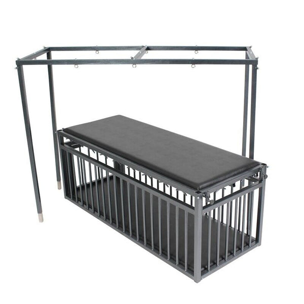 BDSM Bondage  Furniture Fetish Large Metal Love Cage Slave Restraint Training Cage for Women Men Couples