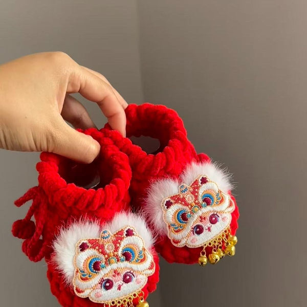 Cute Handmade Crochet Baby's Cotton Booties,Knitted Crocheted Shoes For Newborn Baby