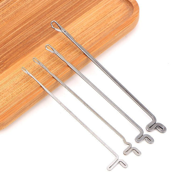 Size Mixed Latch Needles Crochet Hook Tools Hooked Bearded Needles Crafts 7pcs