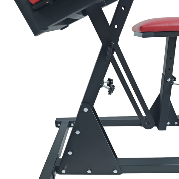 Flexible Fetish Spanking Bench,Padded BDSM Adjustable Multi Position Chair for Dungeon Play