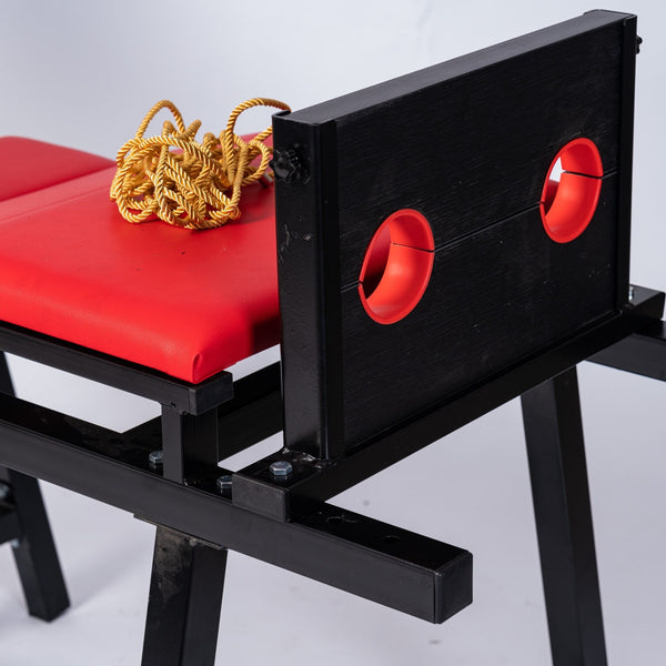 BDSM Multifunctional Furniture,Bondage Shackles with Restraint Position Foot Tickle and Hand Binding Ankle Cuffs Bench