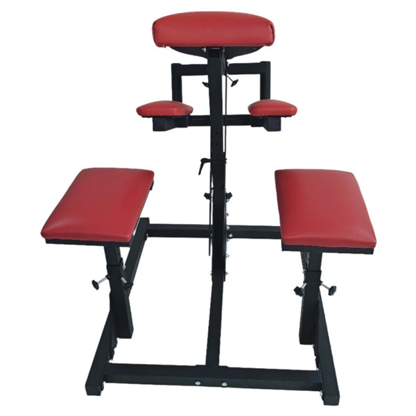 Flexible Fetish Spanking Bench,Padded BDSM Adjustable Multi Position Chair for Dungeon Play