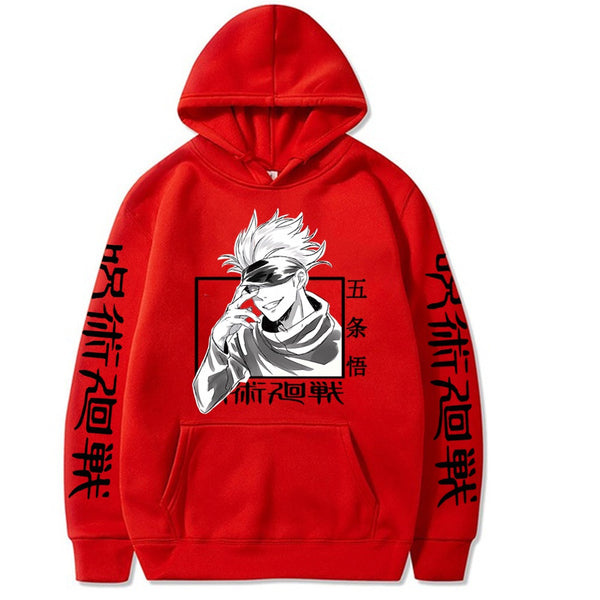 Anime Print Streetwear Oversized Hoodie Harajuku Unisex