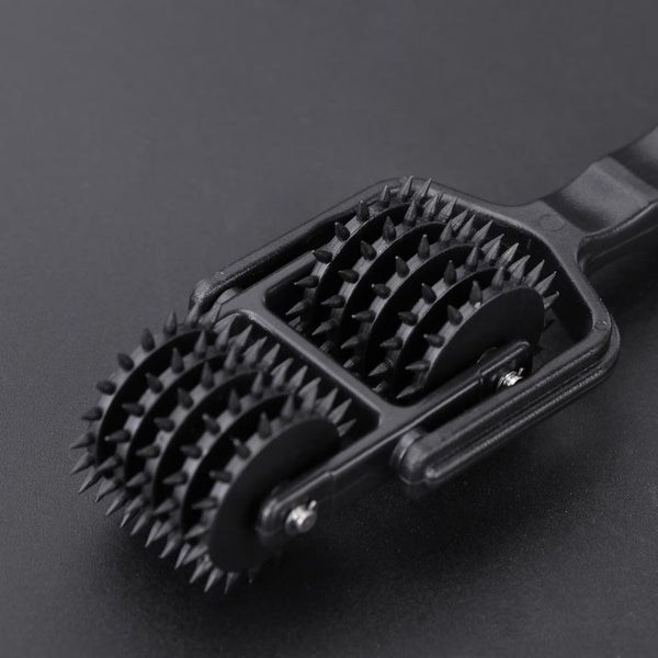 Double Wartenberg Wheel, BDSM toy Rotating/Pivoting, Tickle & Tease,BDSM Fetish Gear