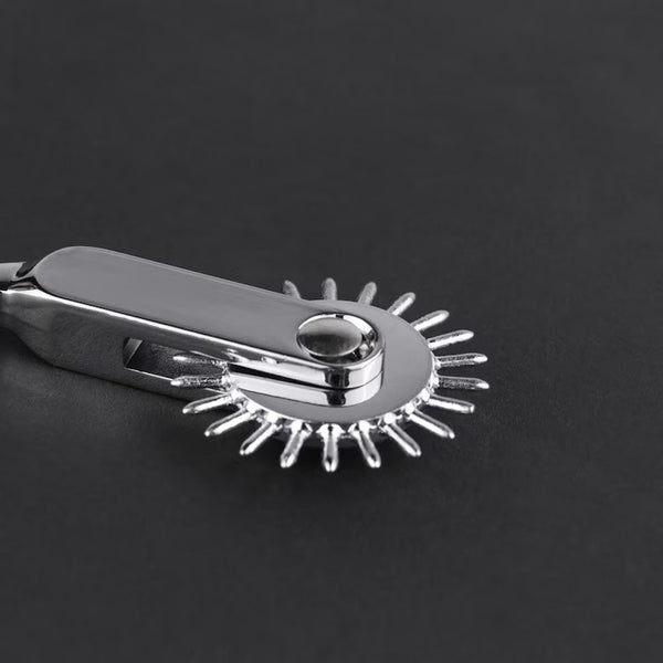 Stainless Steel Wartenberg Pinwheel for Sensory and Love Play - BDSM Pinwheel Toy