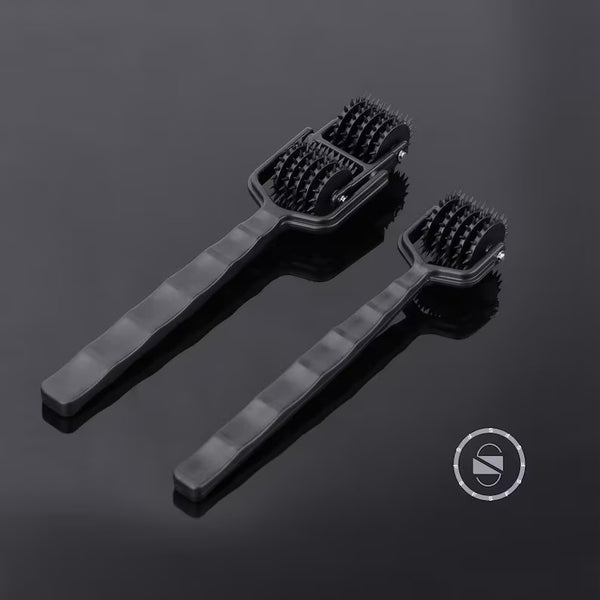 Double Wartenberg Wheel, BDSM toy Rotating/Pivoting, Tickle & Tease,BDSM Fetish Gear