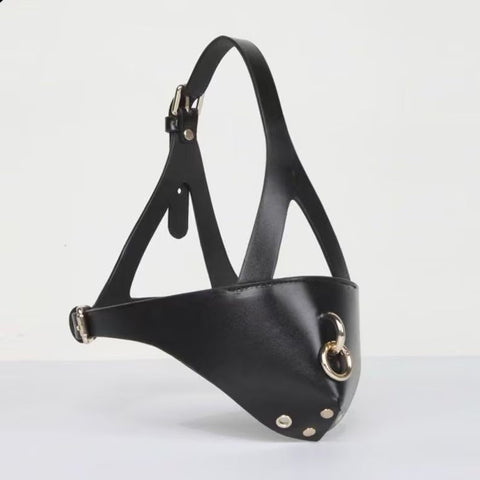 Handmade Leather Puppy Play Mask: BDSM Cosplay