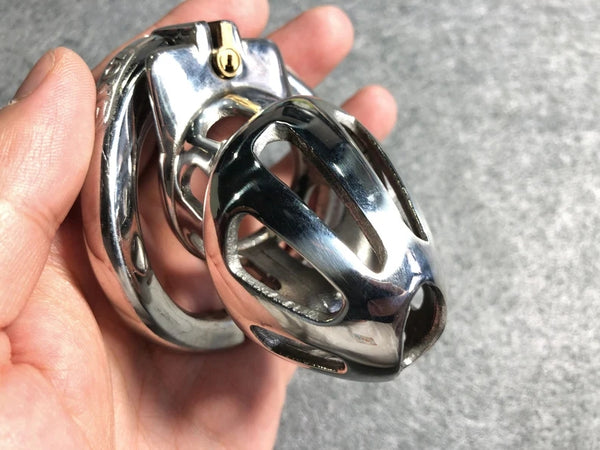 NEW Openable Ring Design Male Chastity Belt Cock Cage For Love Gift