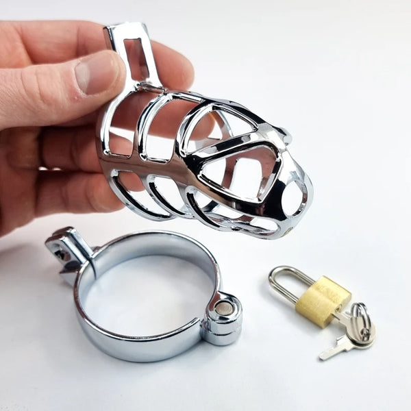 Lightweight Chastity Cage with Lock Chastity CBT Device Bondage Belt For Men