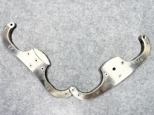 304 Stainless Steel Metal BDSM Hand Cuffs BDSM Restraint Lock Wrist Cuffs For Couples