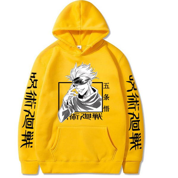 Anime Print Streetwear Oversized Hoodie Harajuku Unisex