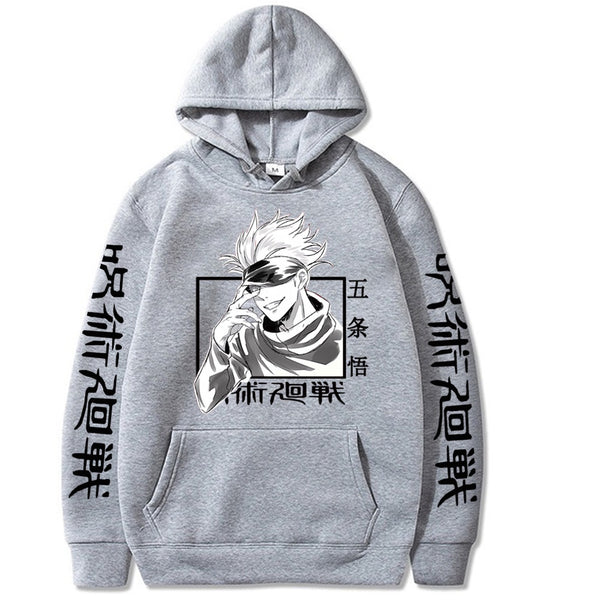 Anime Print Streetwear Oversized Hoodie Harajuku Unisex