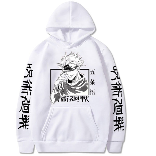 Anime Print Streetwear Oversized Hoodie Harajuku Unisex