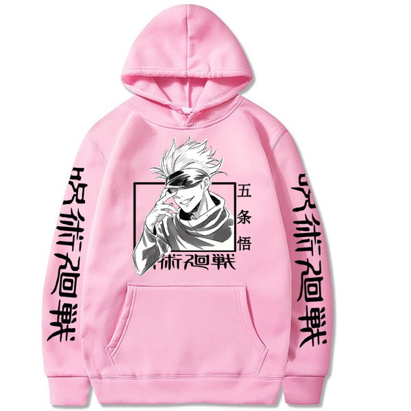 Anime Print Streetwear Oversized Hoodie Harajuku Unisex