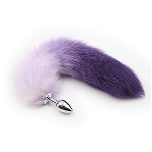 Anal Plug Fox Tail Anal Plug-Metal For Game