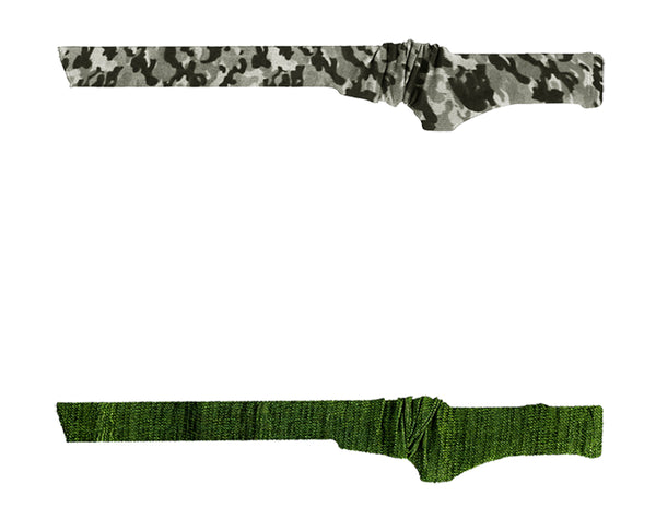 54” Silicone-Treated Gun Socks for Rifles,Mixed-color 4" Extra Wide - Fit Scopes, Pistol Grips & Tactical Accessories