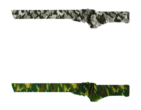 54” Silicone-Treated Gun Socks for Rifles,Mixed-color 4" Extra Wide - Fit Scopes, Pistol Grips & Tactical Accessories