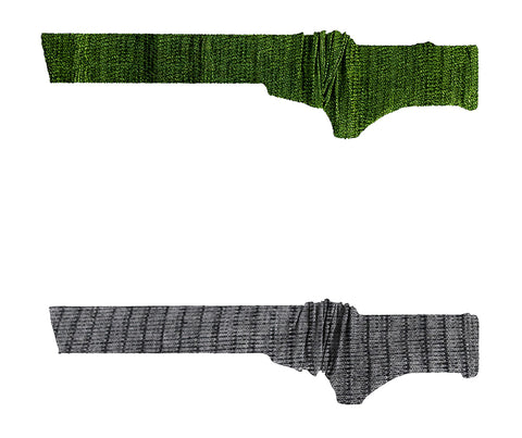 48" Gun Socks Silicone Anti Rust Thick Gun Sleeve 6 inch Knit Gun Socks with Drawstring Closure Bulk Pack for Long Guns Tactical