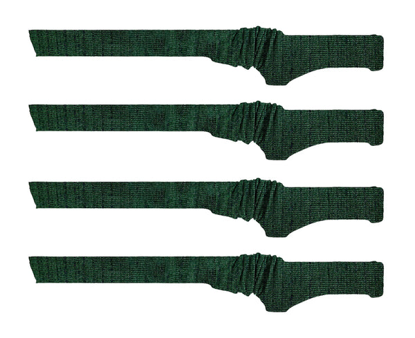 Gun Socks for Rifles and Shotguns,54 Inch Dark Green Silicone Treated Drawstring Closure for Hunting Dust-proof Anti-rust Moisture-proof